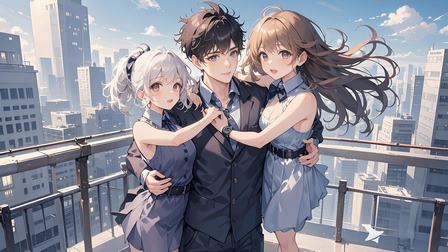 《摊牌了我就是首富》作者：翼冲天